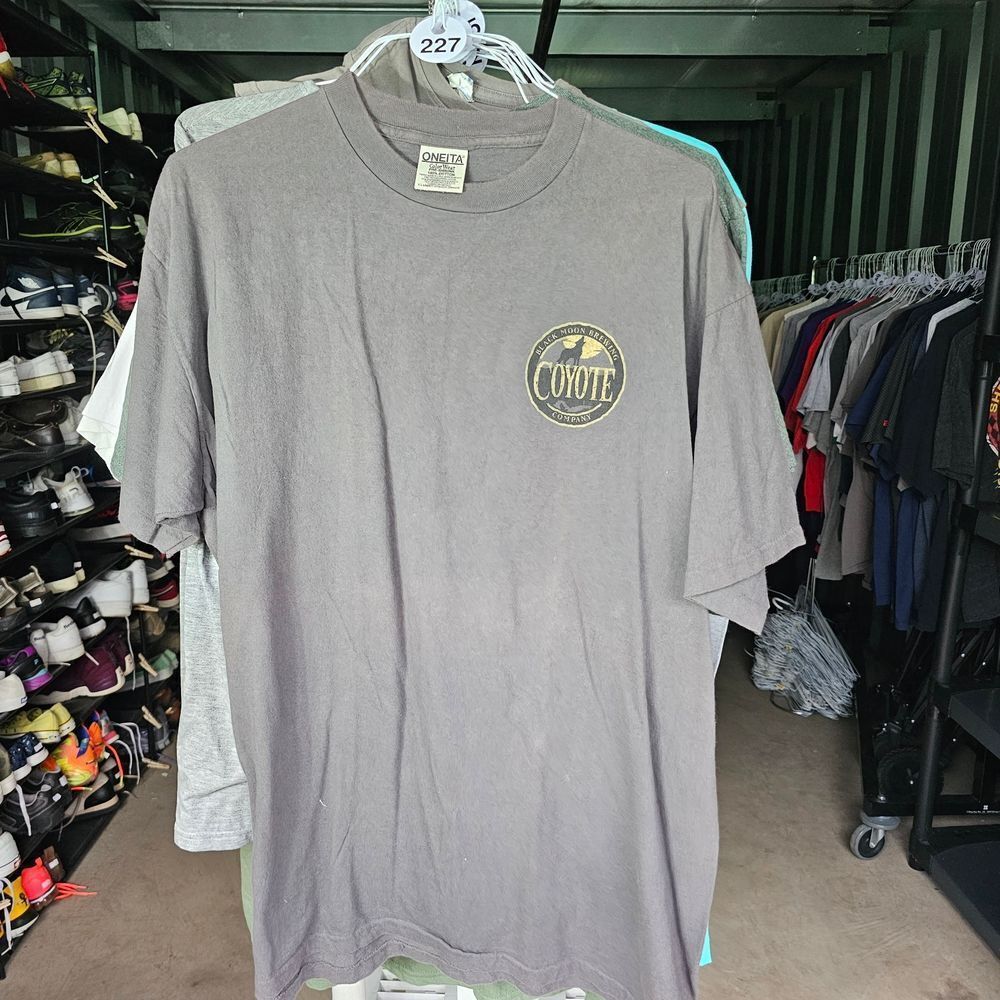 Gray Short Sleeve Tee with Crew Neck